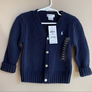 NWT Ralph Lauren Cardigan 18m